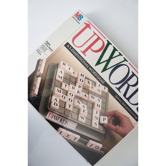 Upwords Board Game (1988, SEALED, vintage) - Picture 1 of 5